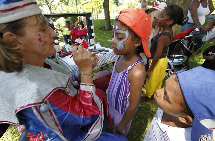 Carnaval au jardin de l'Etat