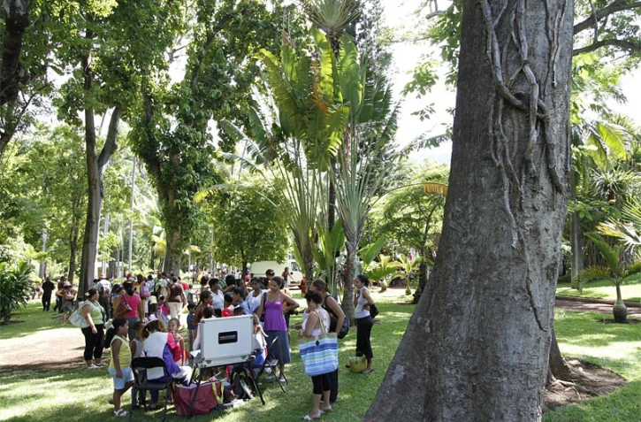 Carnaval au jardin de l'Etat