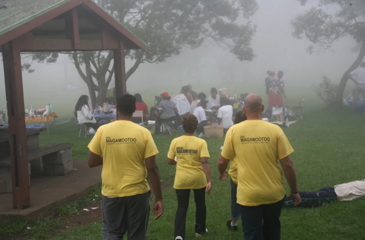 Un pique nique du Comité de Soutien à Eric Magamootoo.