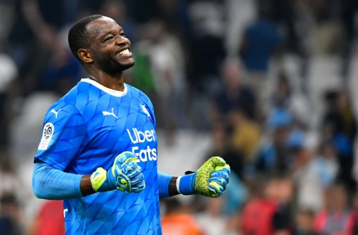 Le gardien marseillais Steve Mandanda a écoeuré le Stade Rennais au stade Vélodrome, le 29 septembre 2019