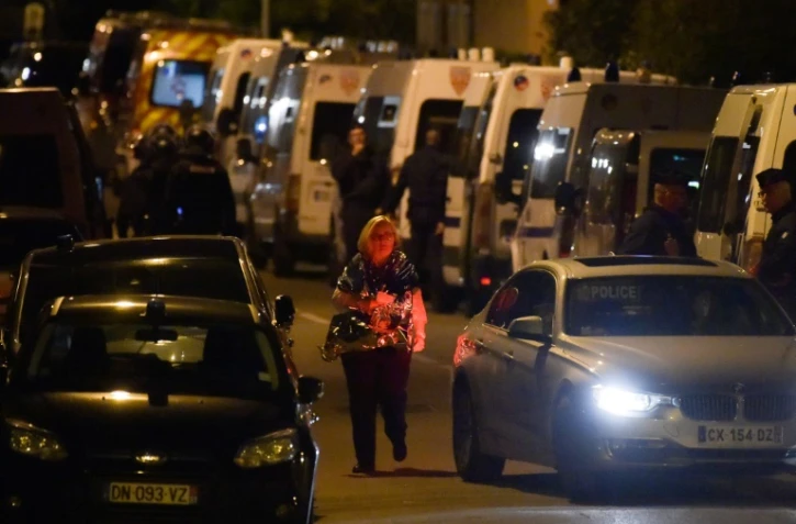 Une femme qui avait été prise en otage par un homme à Blagnac près de Toulouse quitte les lieux, le 7 mai 2019