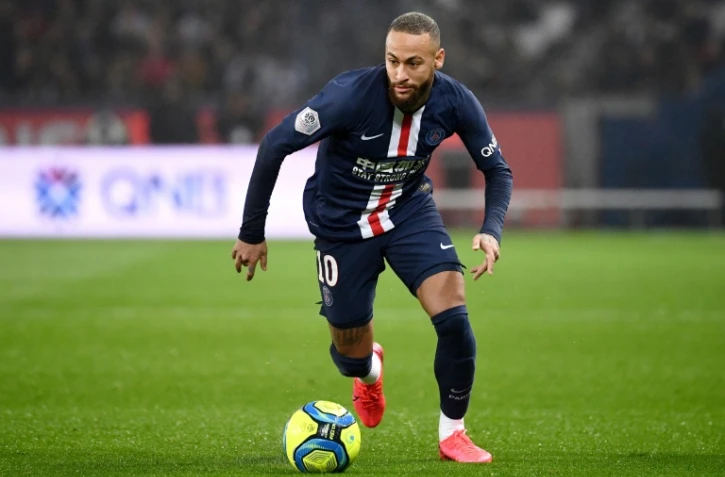 L'attaquant brésilien du Paris-SG, Neymar, lors du match de Ligue 1 contre Bordeaux, au Parc des Princes, le 23 février 2020