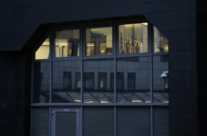 Vue sur l'Office anticorruption de la police judiciaire (Oclciff) à Nanterre, près de Paris, le 30 janvier 2017