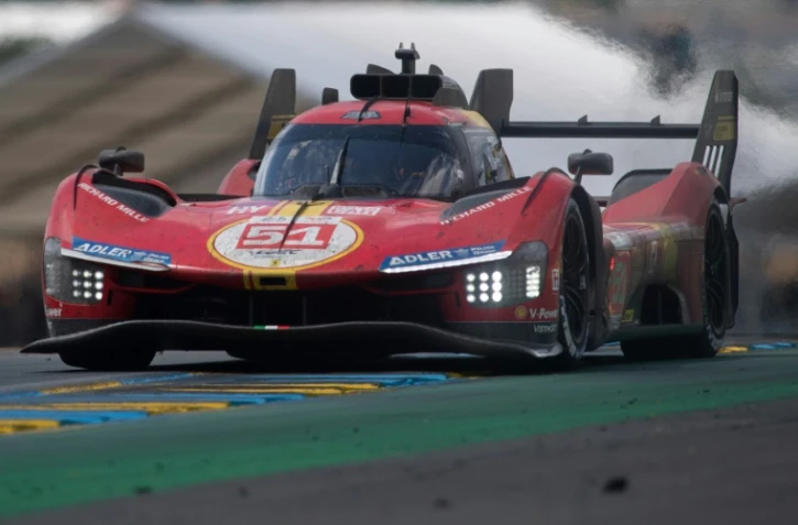 La Ferrari N.51, victorieuse des 24h du Mans, le 11 janvier 2023