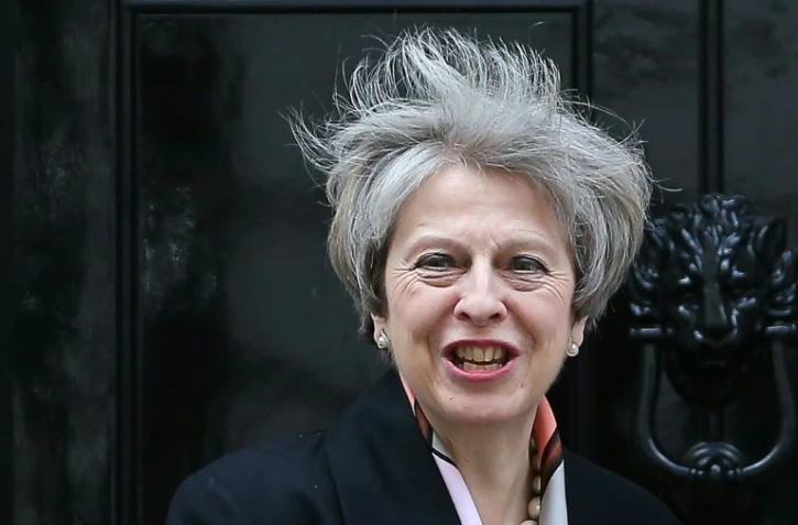 La Première ministre britannique Theresa May, le 23 février 2017 à Londres