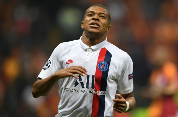 L'attaquant français du Paris Saint-Germain Kylian Mbappé lors du match de Ligue des champions remporté par les Parisiens (1-0) contre Galatasaray le 1er octobre 2019 au stade Ali Sami Yen d'Istanbul.