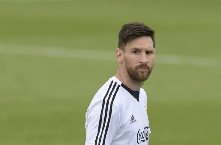 Lionel Messi et l'Argentine préparent leur entrée en Coupe du monde, ici au camp de base de Bronnitsy, près de Moscou, le 11 jiun 2018