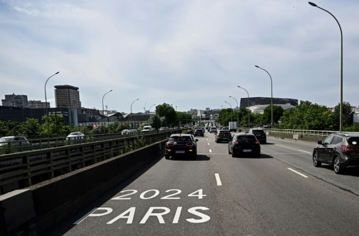 La voie du périphérique parisien réservée aux véhicules accrédités à l'occasion des JO Paris 2024 