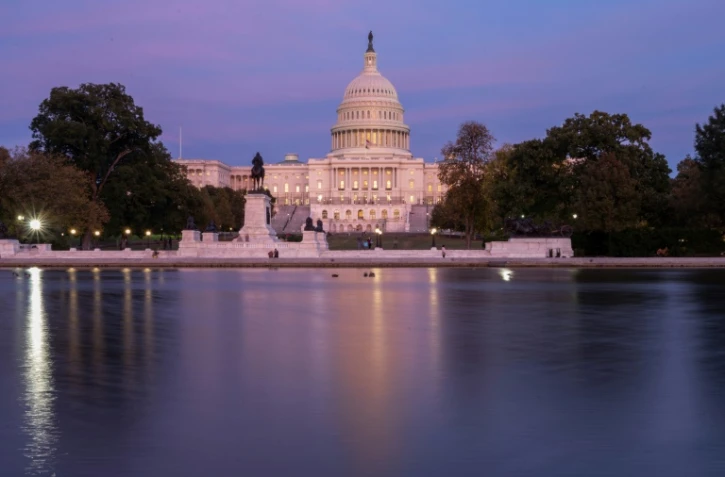 Le Capitole de Washington, siège du Congrès américain, le 5 novembre 2021