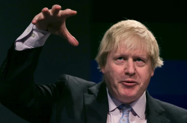 Discours de Boris Johnson, alors ministre des Affaires étrangères, devant la Chambre de commerce britannique à Londres en février 2017