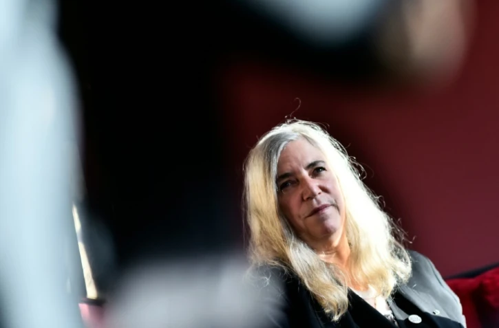 La chanteuse américaine Patti Smith, le 3 décembre 2015 à Paris