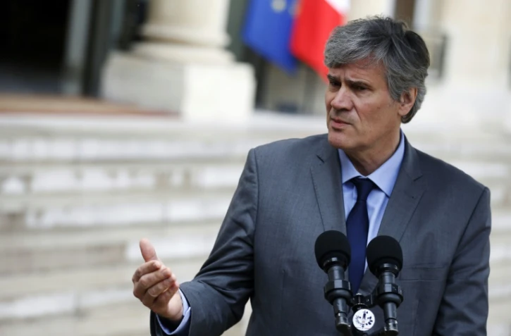 Le ministre de l'Agriculture Stéphane Le Foll le 24 mars 2016 à l'Elysée 