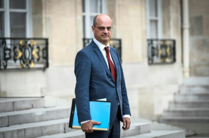 Le ministre de l'Education nationale, Jean-Michel Blanquer, le 31 août 2018 à Paris  
