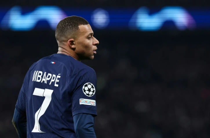 L'attaquant du PSG Kylian Mbappé, face à Newcastle, le 15 février 2024 au Parc des Princes