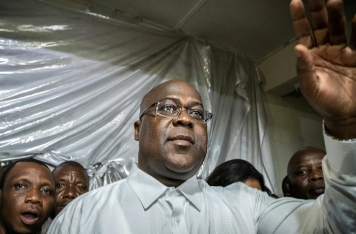 Félix Tshisekedi, le 10 janvier 2019 à Kinshasa