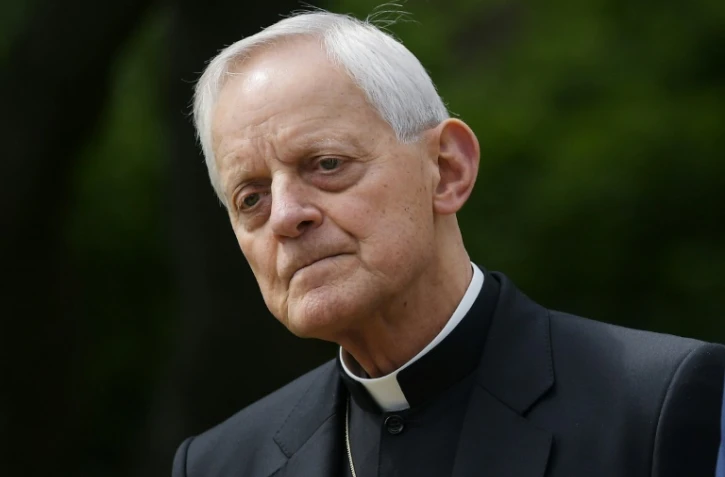 Le cardinal américain Donald Wuerl, le 4 mai 2017 à Washington