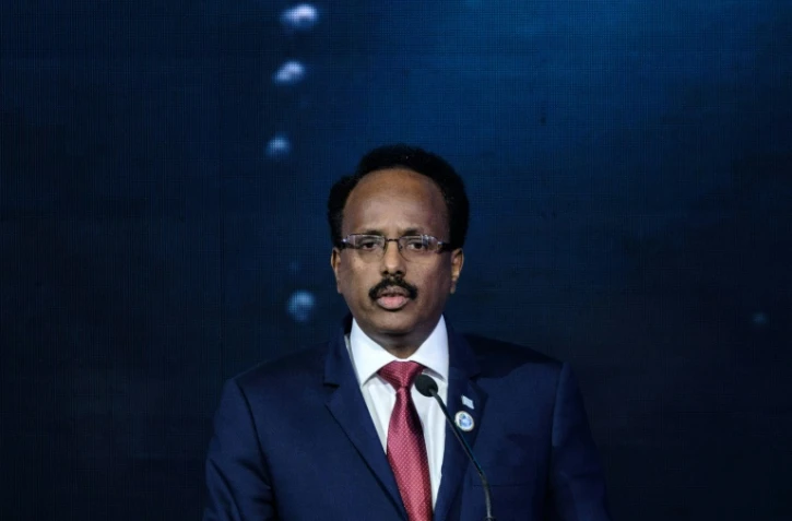 Le président somalien Farmajo à Nairobi le 26 novembre 2018