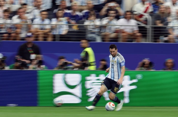 Lionel Messi lors de la victoire 2-0 de l'Argentine face à l'Autriche le 22 juin 2026 à Arlington (Texas). Après son triplé conre l'Algérie, le génie argentin s'est offert un doublé et trône désormais seul au sommet du classement des meilleurs buteurs en Coupe du monde avec 18 réalisations
