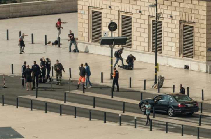 La police neutralise un assaillant près de la gare Saint-Charles à Marseille le 1er octobre 2017