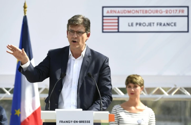 Arnaud Montebourg à "La fête de la Rose", le 21 août 2016 à Frangy-en-Bresse