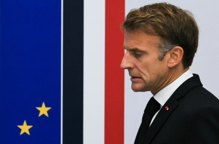 Emmanuel Macron à l'Elysée, Paris, le 18 octobre 2026