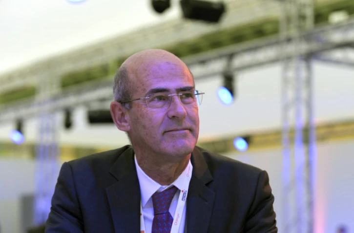 Patrick Kron à Paris, le 5 décembre 2014