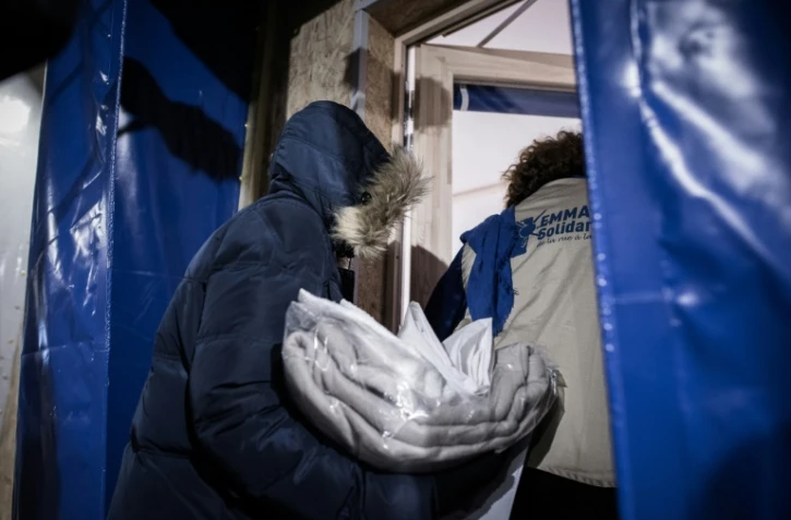 Dans le centre pour migrants parisien, dans le nord de la ville, le 10 novembre 2016
