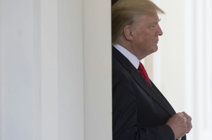 Donald Trump à la Maison Blanche le 31 mai 2017