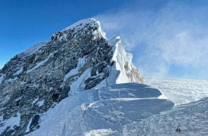 Le mont Everest, le 31 mai 2021, au Népal