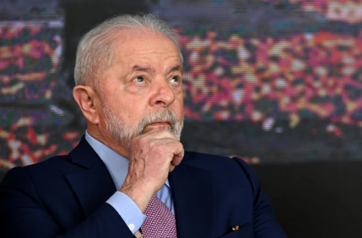 Le président brésilien Luiz Inacio Lula da Silva, le 20 avril 2023 à Brasilia