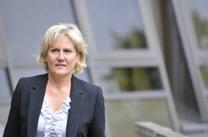 L'eurodéputée Nadine Morano (Les Républicains) à Nancy, le 7 septembre 2015