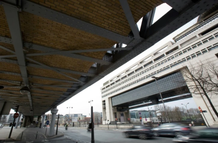 Le ministère des Finances à Paris, le 24 mars 2010 