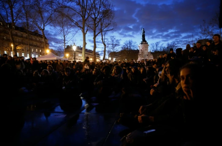 "Nuit Debout", le 6 avril 2016 à Paris