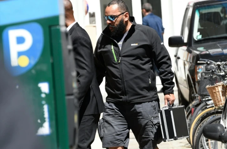 Le polémiste Dieudonné M'Bala M'Bala, le 27 juin 2015 à Paris