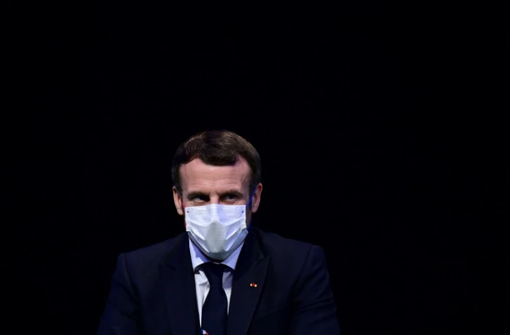 Le président Emmanuel Macron le 14 décembre 2020 à Paris