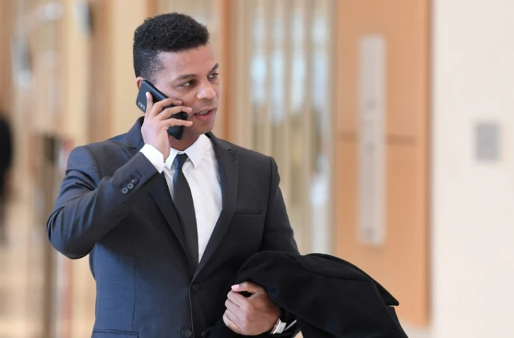 Yassine Bouzrou, l'avocat de la famille Traoré, le 3 mars 2020 au tribunal de Paris