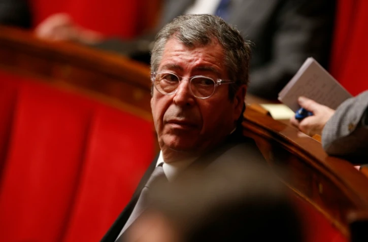 Le maire de Levallois-Perret (Hauts-de-Seine), Patrick Balkany (Les Républicains), lors d'une séance de questions à l'Assemblée nationale le 26 janvier 2016 à Paris