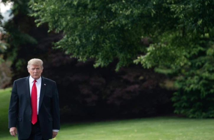 Le président américain Donald Trump à la Maison Blanche, le 20 mai 2019 à Washington
