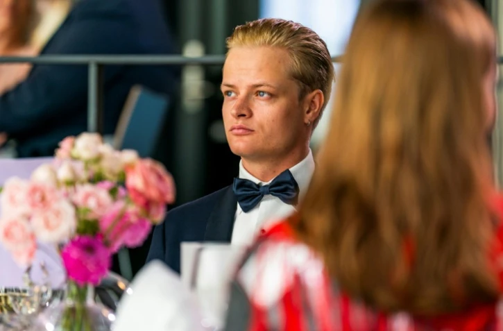 Marius Borg Høiby, le fils de la princesse héritière de Norvège Mette-Marit, le 16 juin 2022 à Oslo