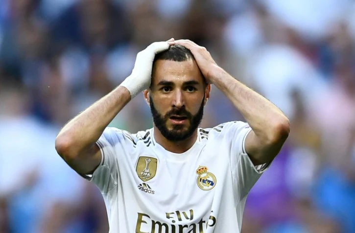 L'attaquant français du Real le 1er octobre 2019 durant un match au stade Santiago Bernabeu de Madrid