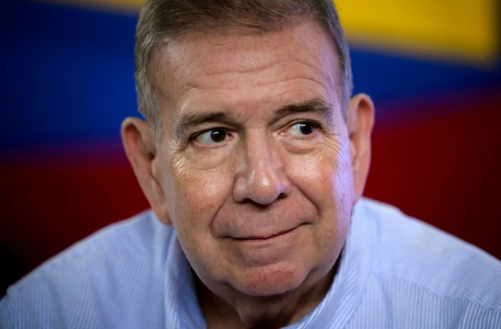 Edmundo Gonzalez Urrutia, candidat de l'opposition vénézuélienne à l'élection présidentielle, lors la campagne en mai 2024