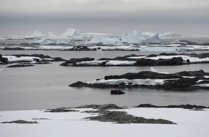 Près de la Winter Island, dans l'Antarctique, le 2 mars 2016