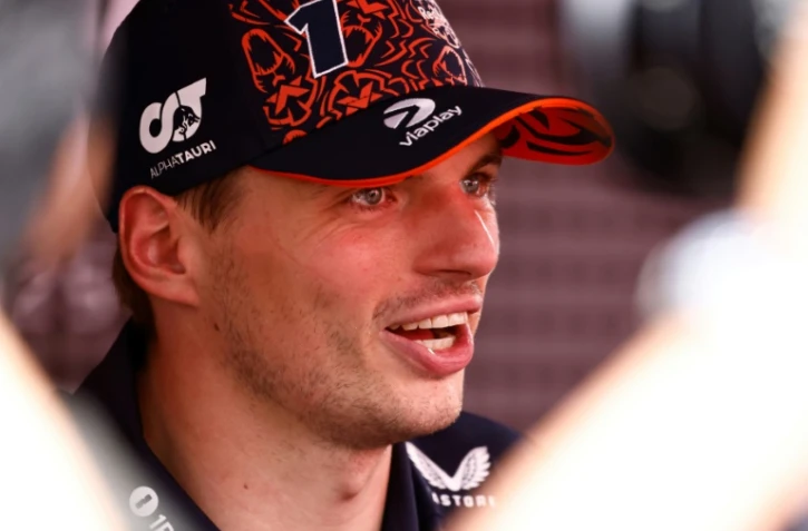 Le pilote néerlandais Max Verstappen après avoir remporté la course sprint du GP de Belgique, le 26 juillet 2025 à Spa-Francorchamps