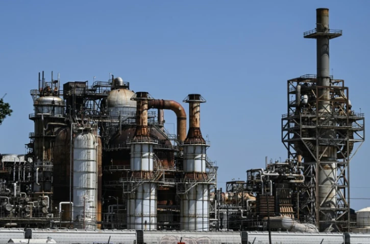 Une raffinerie de pétrole, à Houston (Texas), le 8 septembre 2025