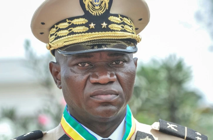 Le général Brice Oligui Nguema, le 16 août 2023 à Libreville, au Gabon