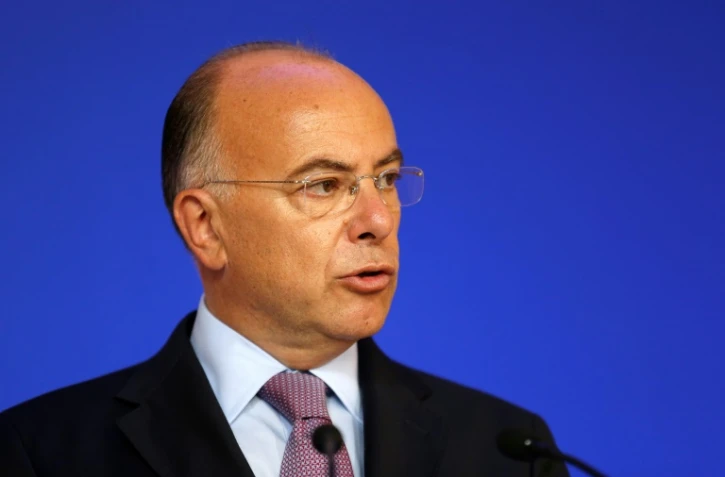 Le ministre de l'Interieur Bernard Cazeneuve à Paris, le 29 août 2016