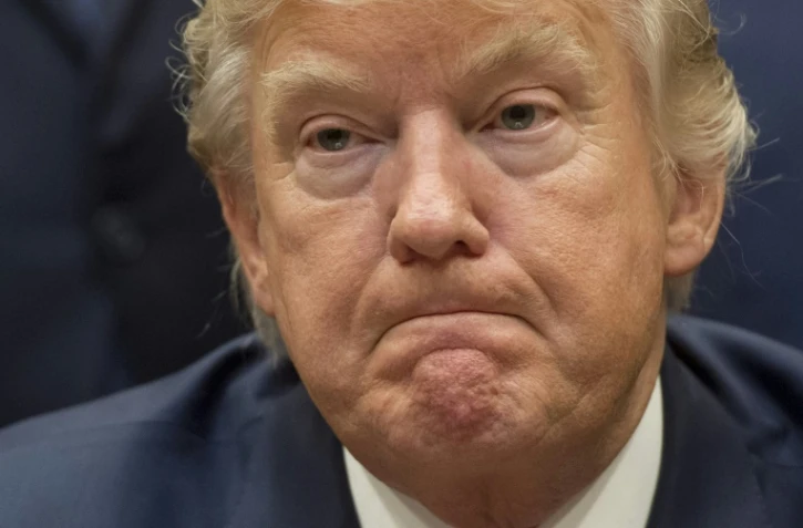 Donald Trump, à Washington DC, le 19 avril