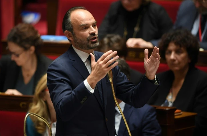 Le Premier ministre Edouard Philippe, le 27 novembre 2018 à l'Assemblée nationale, à Paris