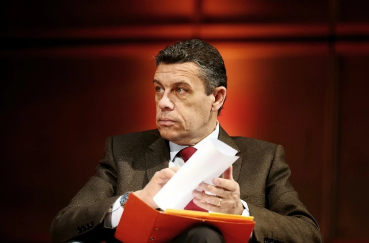 Le président de la FNSEA, Xavier Beulin, le 28 janvier 2016 à Reims