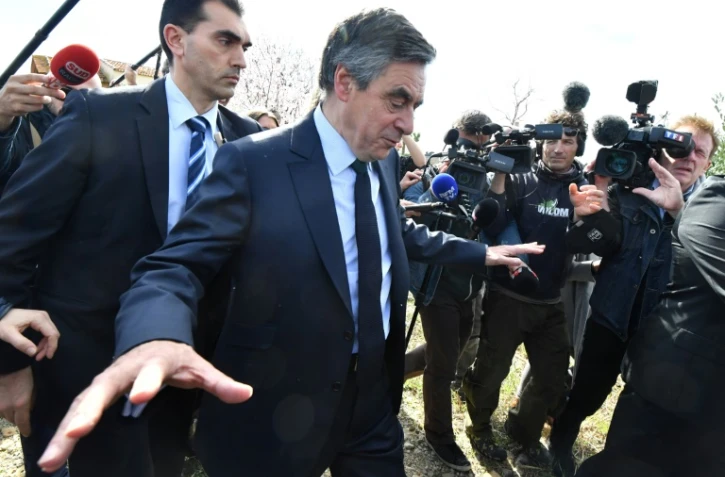 François Fillon à Nîmes, dans le sud de la France, le 2 mars 2017